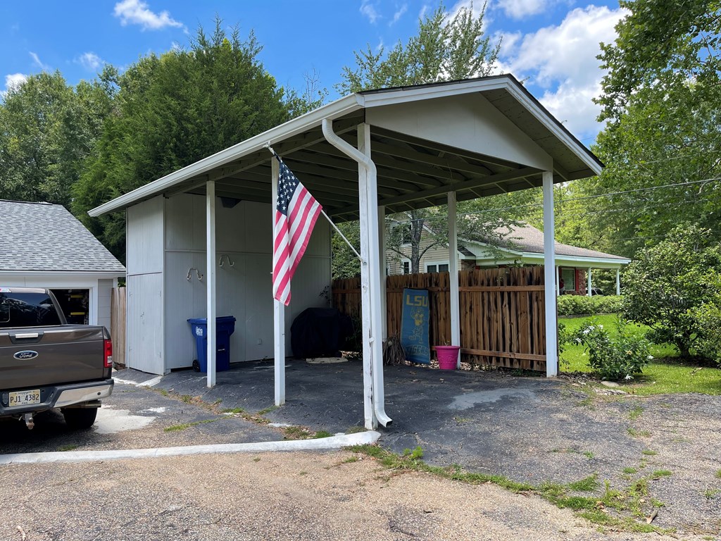 RV shed or great covered patio or parking area